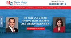 Desktop Screenshot of mgmartinlaw.com